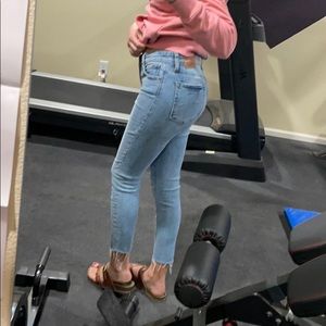 Lucky Brand “Ava Crop” Ankle Jeans